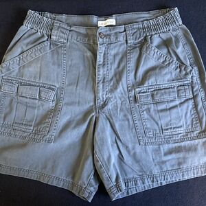 Littleton The Hiker Short Cotton Elastic Waist Men's 36 Green Classic Preppy